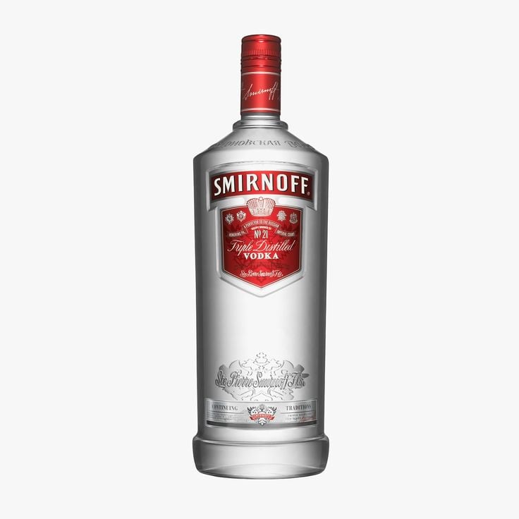 Smirnoff Vodka 1L - Vodka - Premium quality
