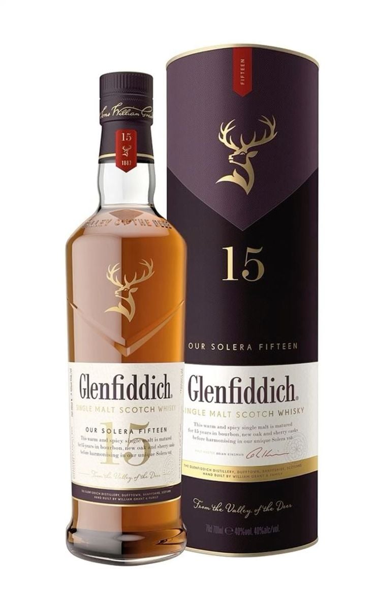Glenfiddich 15 Year 750ml - Whiskey - Premium quality